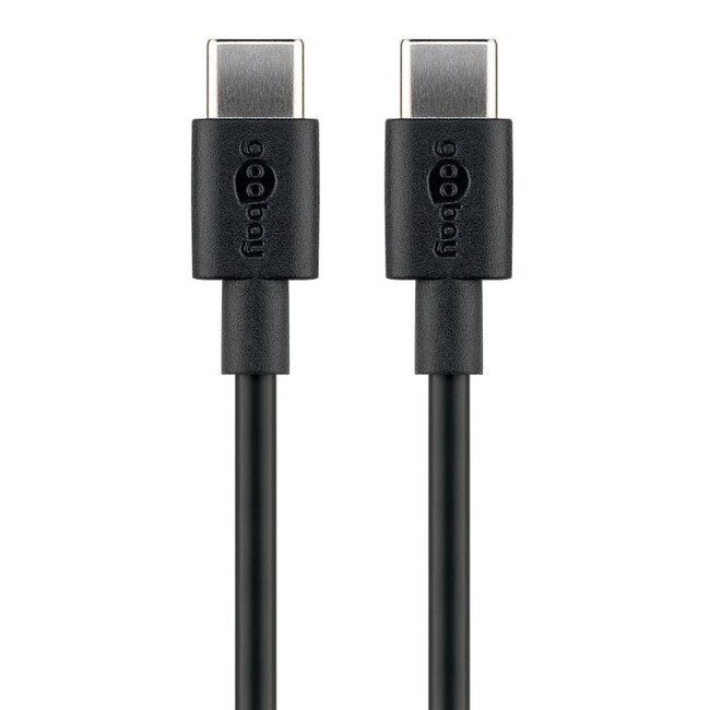 Goobay USB autolader | USB-C PD + USB-A QC | losse USB-C kabel | 27W