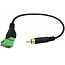 Tulp A/V (m) - Terminal Block audiokabel | 0,30 meter