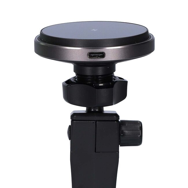 Nedis raam en luchtrooster autohouder met draadloze lader voor iPhone 12 en nieuwer