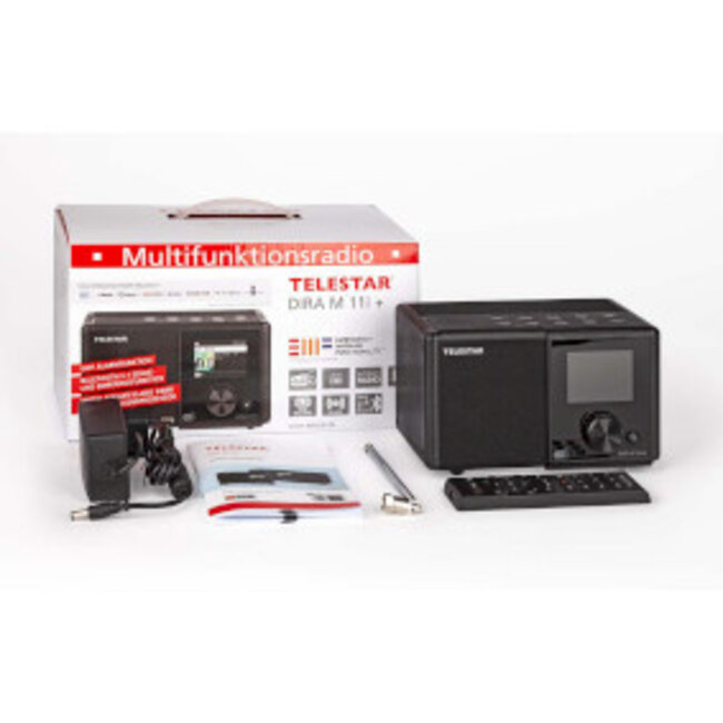 DIRA M11i+ Compacte Multifunctionele Radio EWF DAB+ / FM / Internet / Bluetooth