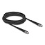 Delock USB 2.0 Cable USB Type-C™ male to male with extended bend protection 60 W 3 m