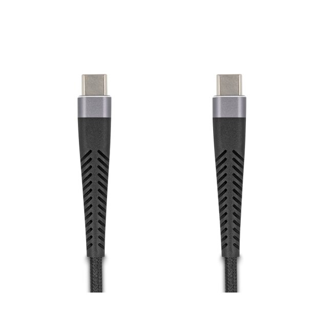 Delock USB 2.0 Cable USB Type-C™ male to male with extended bend protection 60 W 3 m