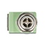 Delock M12 Adapter X-coded 8 pin male to RJ45 jack Cat.5e with mounting hole 90° angled green