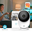 SmartLife Camera voor Binnen | Wi-Fi | 3MP Full HD 1296p | Cloud Opslag (optioneel) / microSD (niet inbegrepen) / Onvif | Met bewegingssensor | Nachtzicht | Wit
