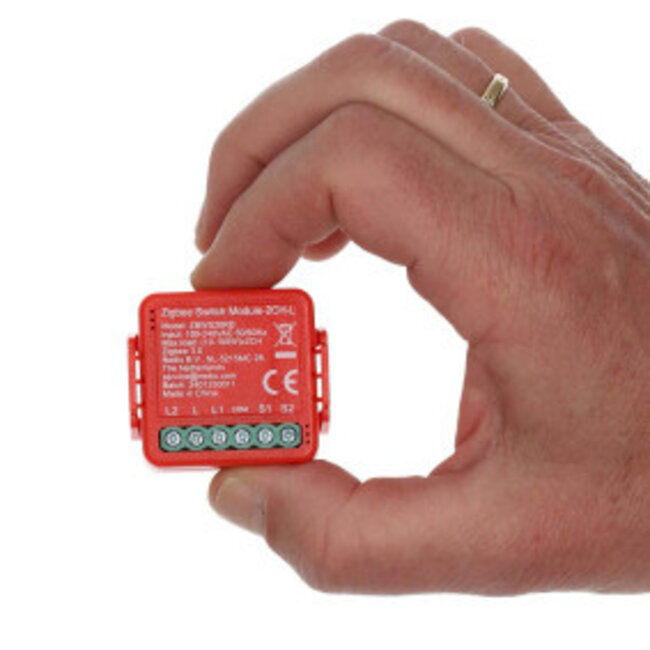 SmartLife Schakelaar | Zigbee 3.0 | 2x100 W | Kroonsteen | App beschikbaar voor: Android™ / IOS