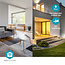 SmartLife Plafondlamp | Wi-Fi | RGB / Warm tot Koel Wit | Rond | Diameter: 260 mm | 1820 lm | 2700 - 6500 K | IP44 | Energieklasse: F | Android™ / IOS