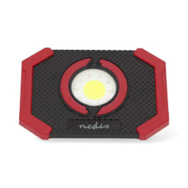 Werklamp | 10 W | Batterij Gevoed | 5 V DC | Ingebouwde Lithium-Ion | Oplaadbaar | Lichtduur: 10 u | 1000 lm | Lichtbereik: 30 m