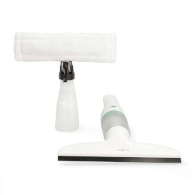 Elektrische Raamwisser | 12 W | Inhoud Reservoir Vuil Water: 60 ml | Afneembare vuilwatertank | Groen / Wit