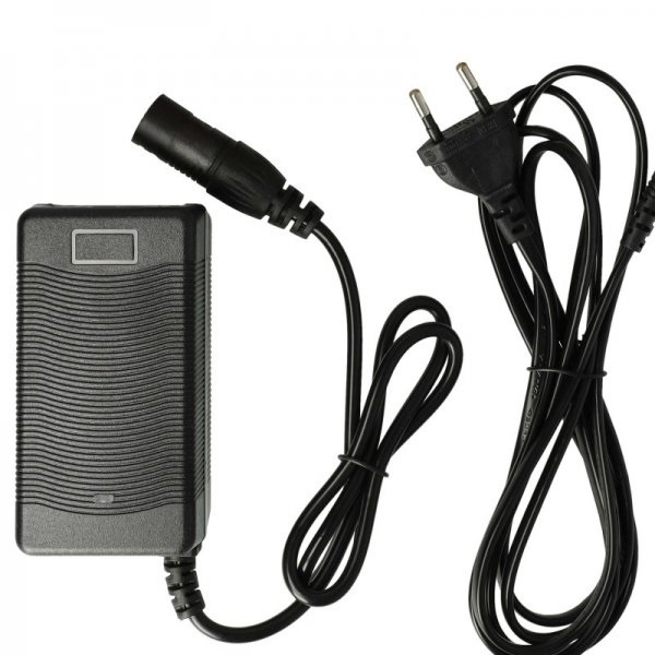 E-Bike / Pedelec accu oplader 29,4V / 2A / 58,8W met 3-pins XLR connector voor 24V accu's
