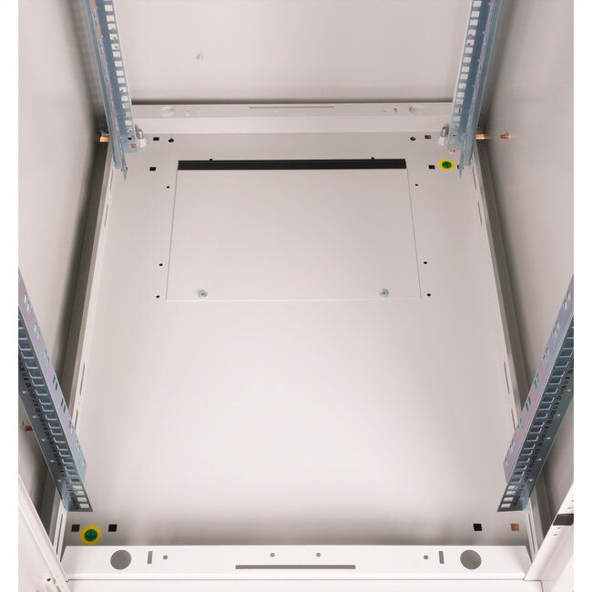 ROLINE 19-inch netwerkkast Basic 42 U, 600x800 BxD Glazen deur grijs