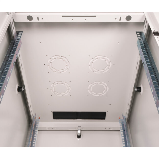 ROLINE 19-inch netwerkkast Basic 42 U, 600x800 BxD Glazen deur grijs