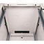 ROLINE 19-inch netwerkkast Basic 42 U, 600x800 BxD Glazen deur grijs