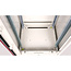 ROLINE 19-inch netwerkkast Basic 22 U, 600x600 BxD Glazen deur grijs