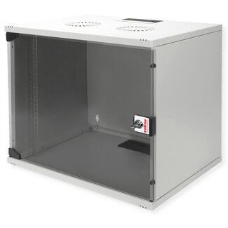 Roline ROLINE 19-inch wandbehuizing Basic 7 U, 540x400 BxD Bouwpakket grijs
