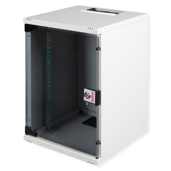 ROLINE 10-inch wandbehuizing 9 U, 312x300 BxD grijs