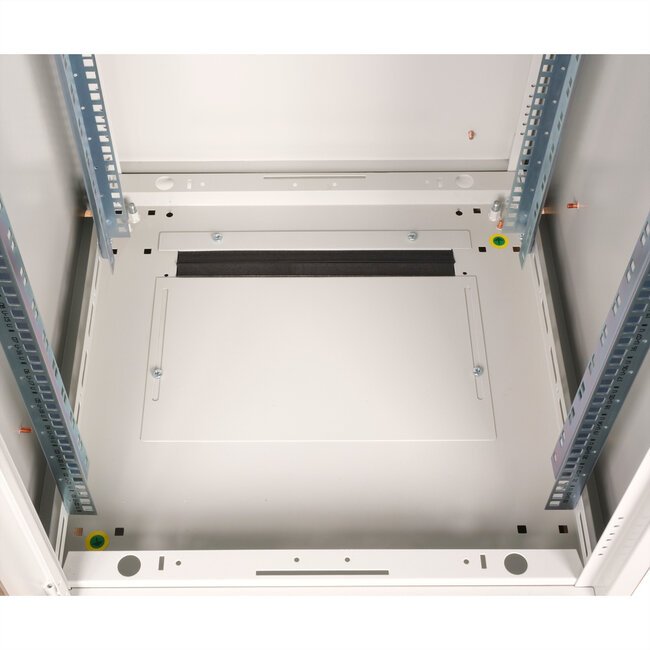 ROLINE 19-inch netwerkkast Pro 22 U, 600x600 BxD Glazen deur grijs