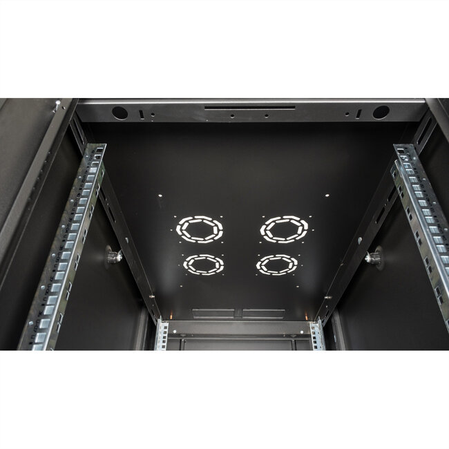 ROLINE 19-inch serverrack Basic 42 U, 600x1000 BxD geperforeerd zwart