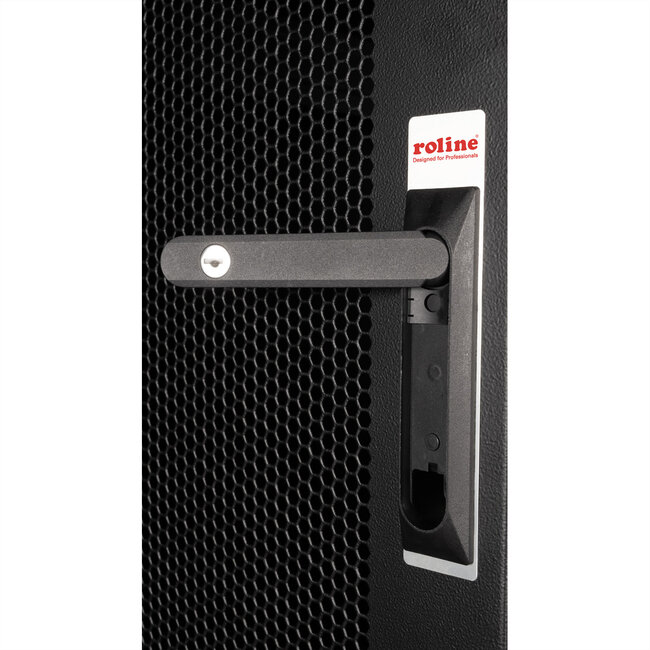 ROLINE 19-inch serverrack Basic 42 U, 600x1000 BxD geperforeerd zwart