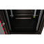 ROLINE 19-inch netwerkkast Pro 22 U, 600x600 BxD Glazen deur zwart