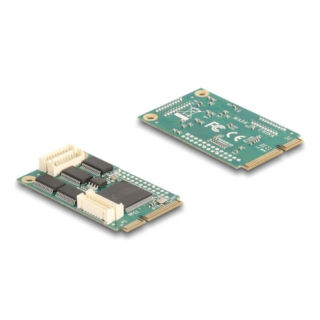 Delock Mini PCIe I/O PCIe full size 4 x Serial RS-232
