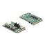 Delock Mini PCIe I/O PCIe full size 2 x Serial RS-232 with voltage supply 5 V / 12 V