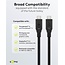 USB-C kabel | USB4 20 Gbps | PD 240W | 4K 60Hz | zwart | 2 meter