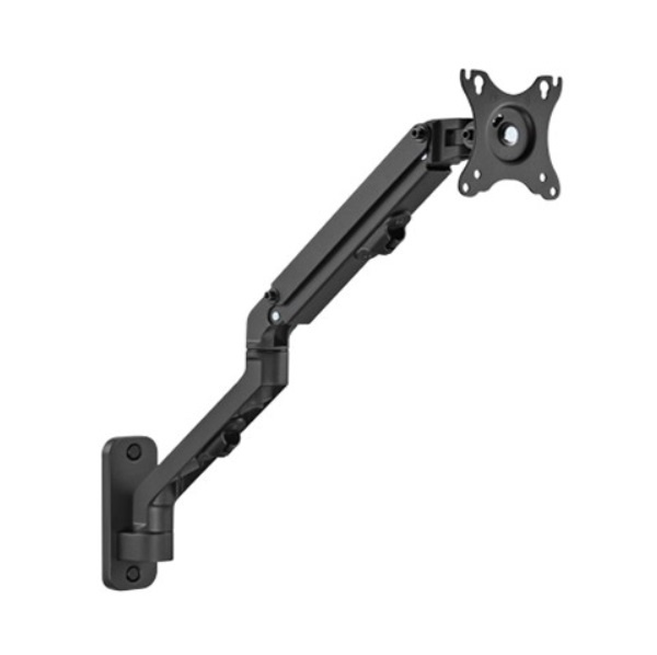 Gembird MA-WA1-02 mounting kit - adjustable arm - for flat panel - up to 7 kg - fine texture black