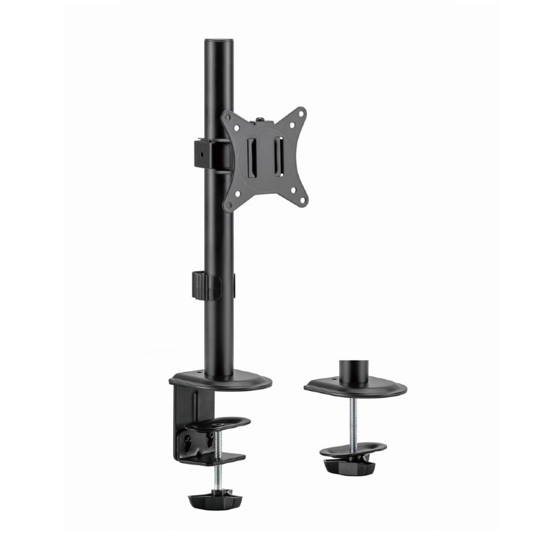 Enkelvoudige monitorarm voor bureau-montage, 17”-32” |