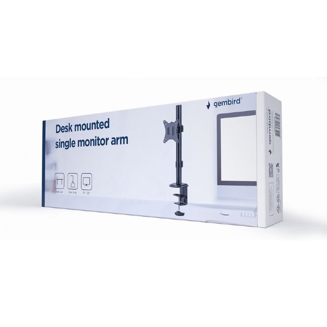 Gembird bureaubeugel voor 1 monitor tot 32 inch | full motion | 1 draaipunt