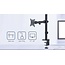 Gembird bureaubeugel voor 1 monitor tot 32 inch | full motion | 2 draaipunten
