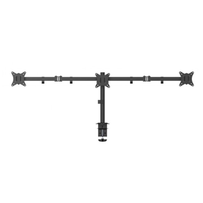 Gembird bureaubeugel voor 3 monitoren tot 27 inch | full motion