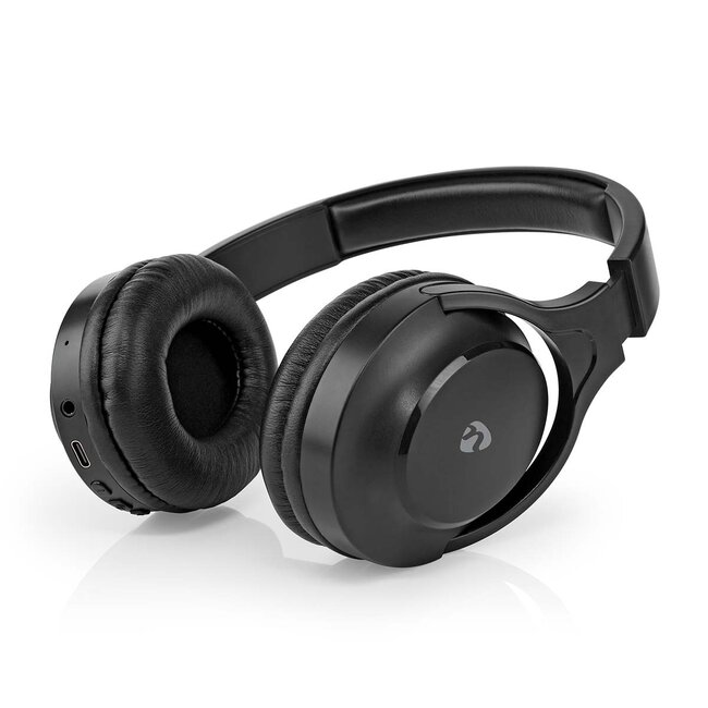Nedis Bluetooth over-ear hoofdtelefoon met microfoon | zwart