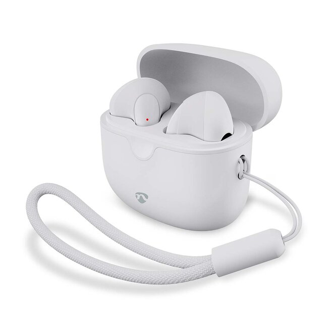 Nedis Bluetooth in-ear earphones met microfoon | charging case | wit