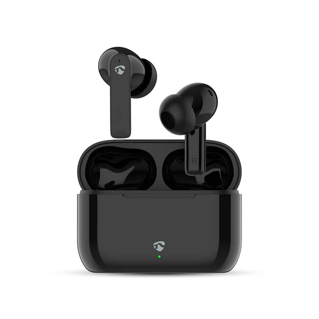 Nedis Bluetooth in-ear earphones met microfoon | ENC | charging case | zwart