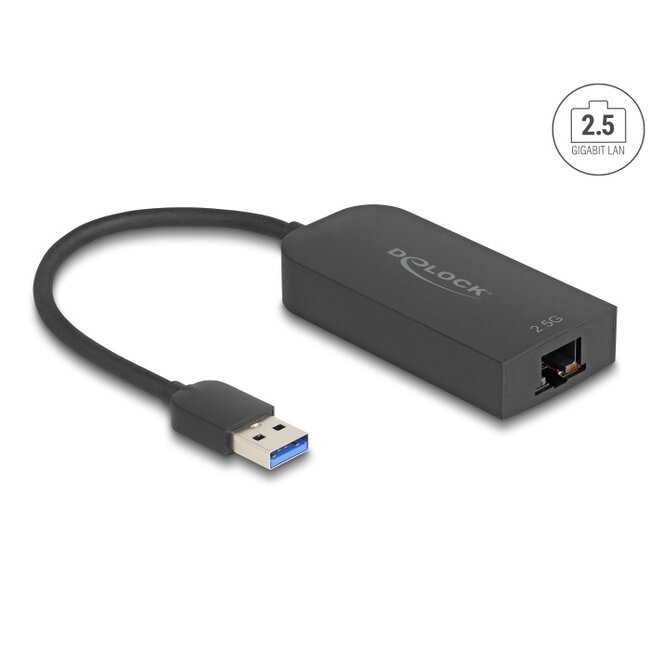 Delock USB Type-A Adapter to 2.5 Gigabit LAN
