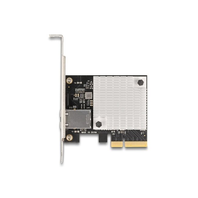 Delock PCI Express x4 Networking Card 10 Gigabit LAN 1 x RJ45 AQC107S