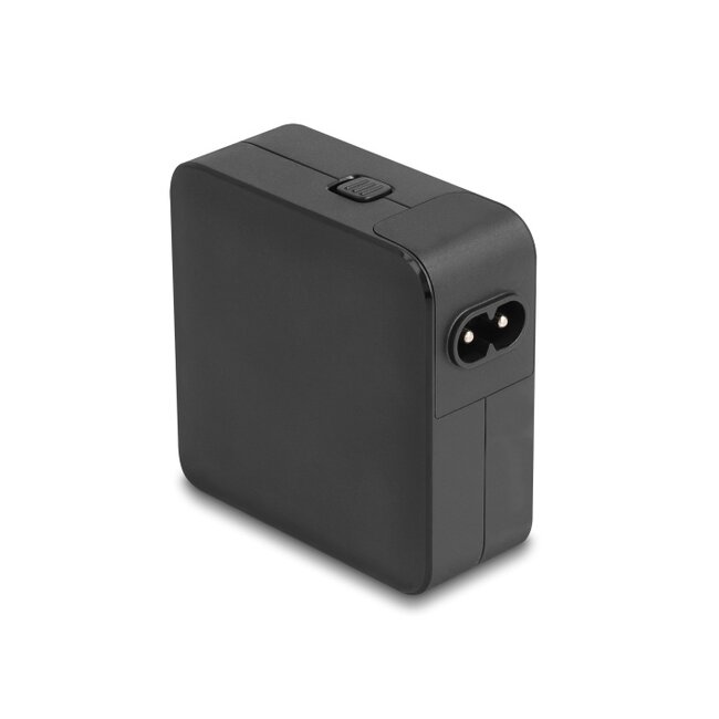 Delock USB GaN Charger 2 x USB Type-C™ PD 3.0 with 65 W including power adapter for EU / US / UK