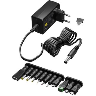 Goobay Goobay Universal Power Supply 5 V - 15 V, Max. 36 W, 2,4 A)