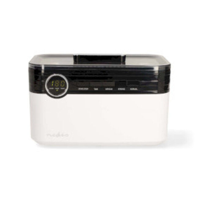 Ultrasone Juwelenreiniger | Netvoeding | 220 - 240 V AC 50/60 Hz | Euro / Type-C (CEE 7/16) | Wit | Kunststof