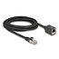 Delock Network Extension Cable RJ45 plug to RJ45 jack Cat.6A S/FTP 3 m black