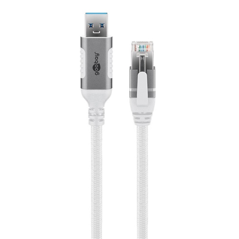 Goobay 74161 netwerkkabel Wit 5 m Cat6 F/UTP (FTP)