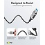 Goobay USB-A naar RJ45 LAN kabel | Slimline | USB3.0 | CAT6 | zwart | 2 meter