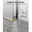 Goobay USB-C naar RJ45 LAN kabel | Slimline | USB3.0 | CAT6 | wit | 1 meter