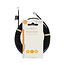 Telecomkabel | RJ11 Male | RJ11 Male | 5.00 m | Kabel design: Plat | Connectorplating: Goud Verguld | Kabeltype: RJ11 | Zwart | Label