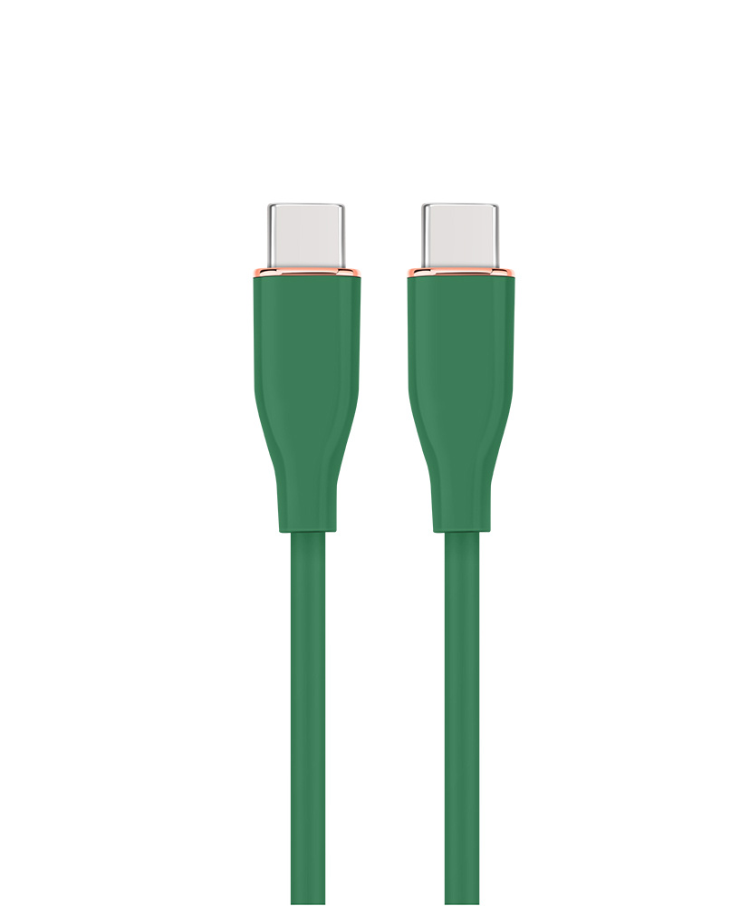 USB-C Kabel - USB 2.0 - 60W PD - Premium - 1,5 meter - Groen