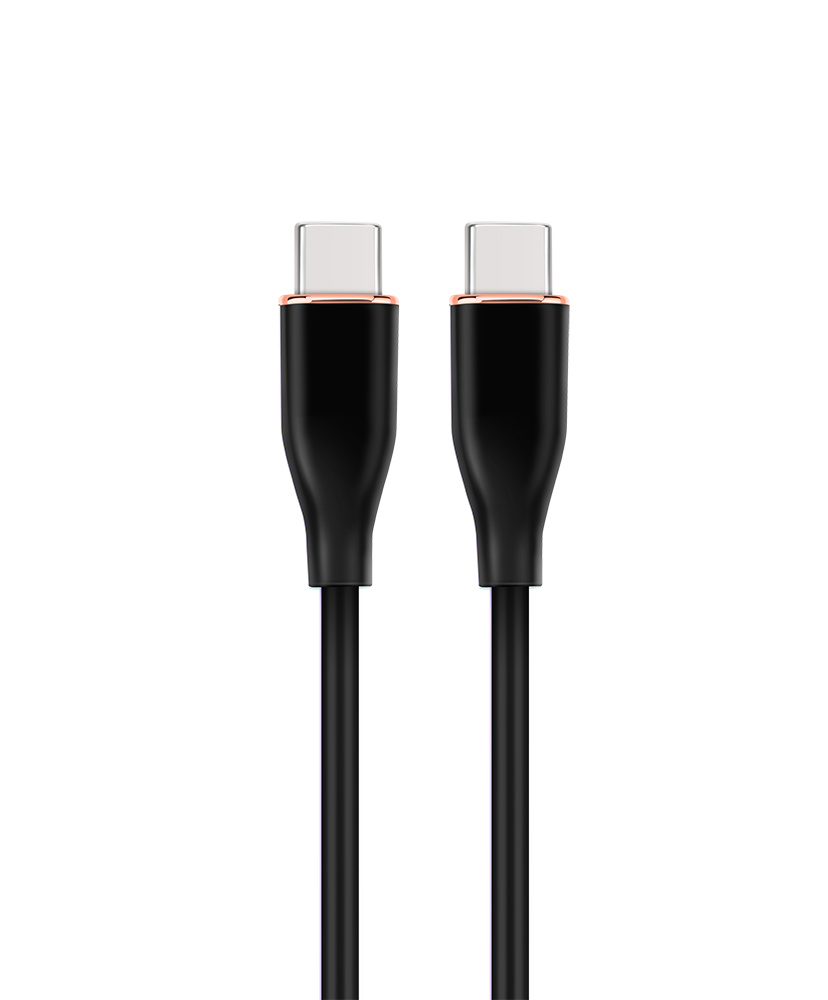 USB-C Kabel - USB 2.0 - 60W PD - Premium - 1,5 meter - Zwart