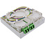 InLine® FTTH aansluitdoos voorgemonteerd 4x LC/APC 9/125µm 50m