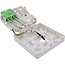 InLine® FTTH aansluitdoos voorgemonteerd 4x LC/APC 9/125µm 50m