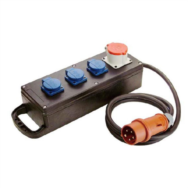 BACHMANN massief rubberen stekkerdoos 16A 5P IP44