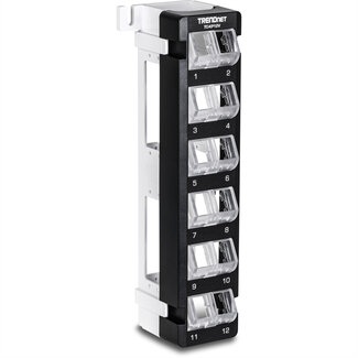 Trendnet TRENDnet TC-KP12V Keystone Patchfeld 12-Port Blank